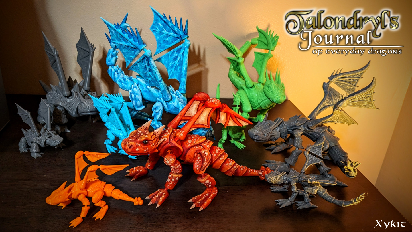 All-In Bundle - Talondryl's Dragons - 3D printing files