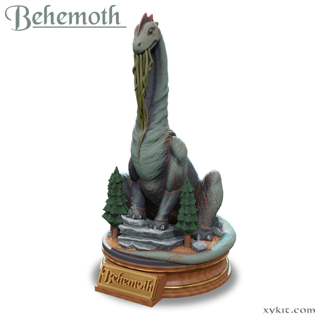 Behemoth "The Gentle Giant" - 3D print files