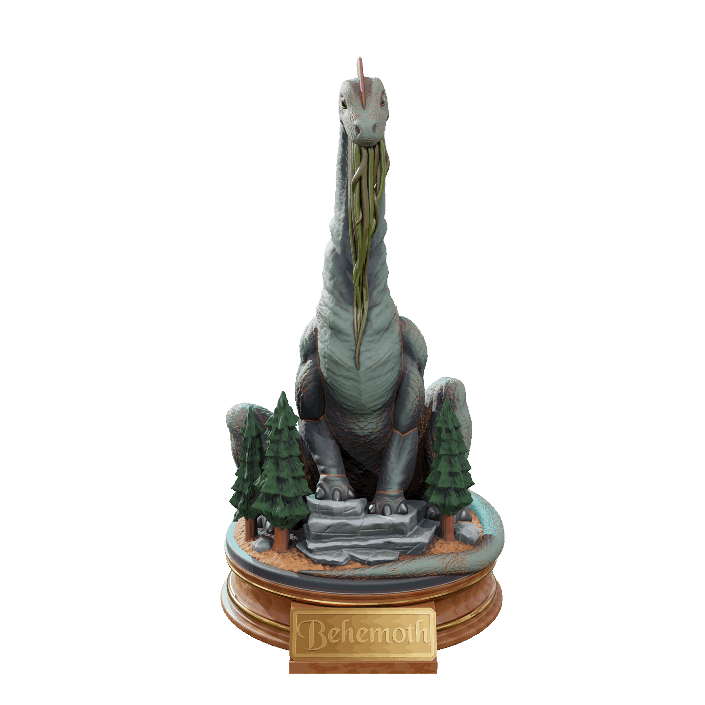 Behemoth "The Gentle Giant" - 3D print files