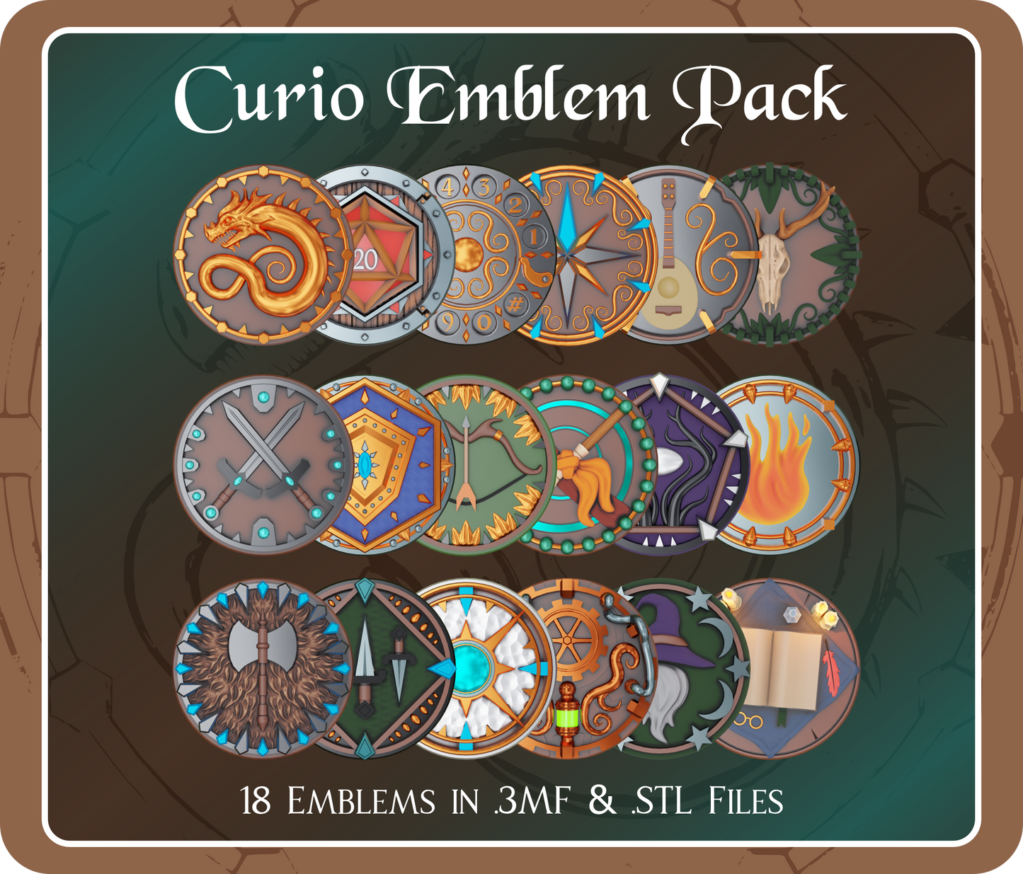 CURIO - Twist Vault Emblems Add-On Pack