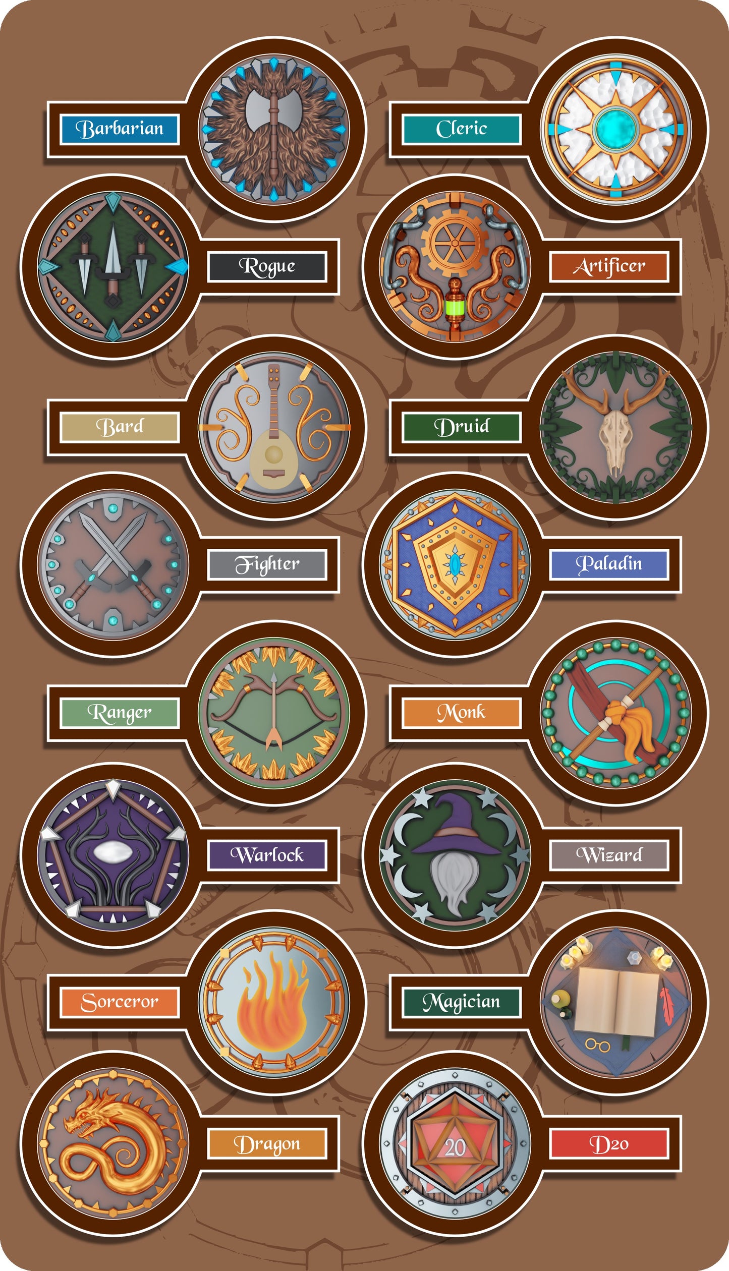 Twist Vaults - 3D printing files