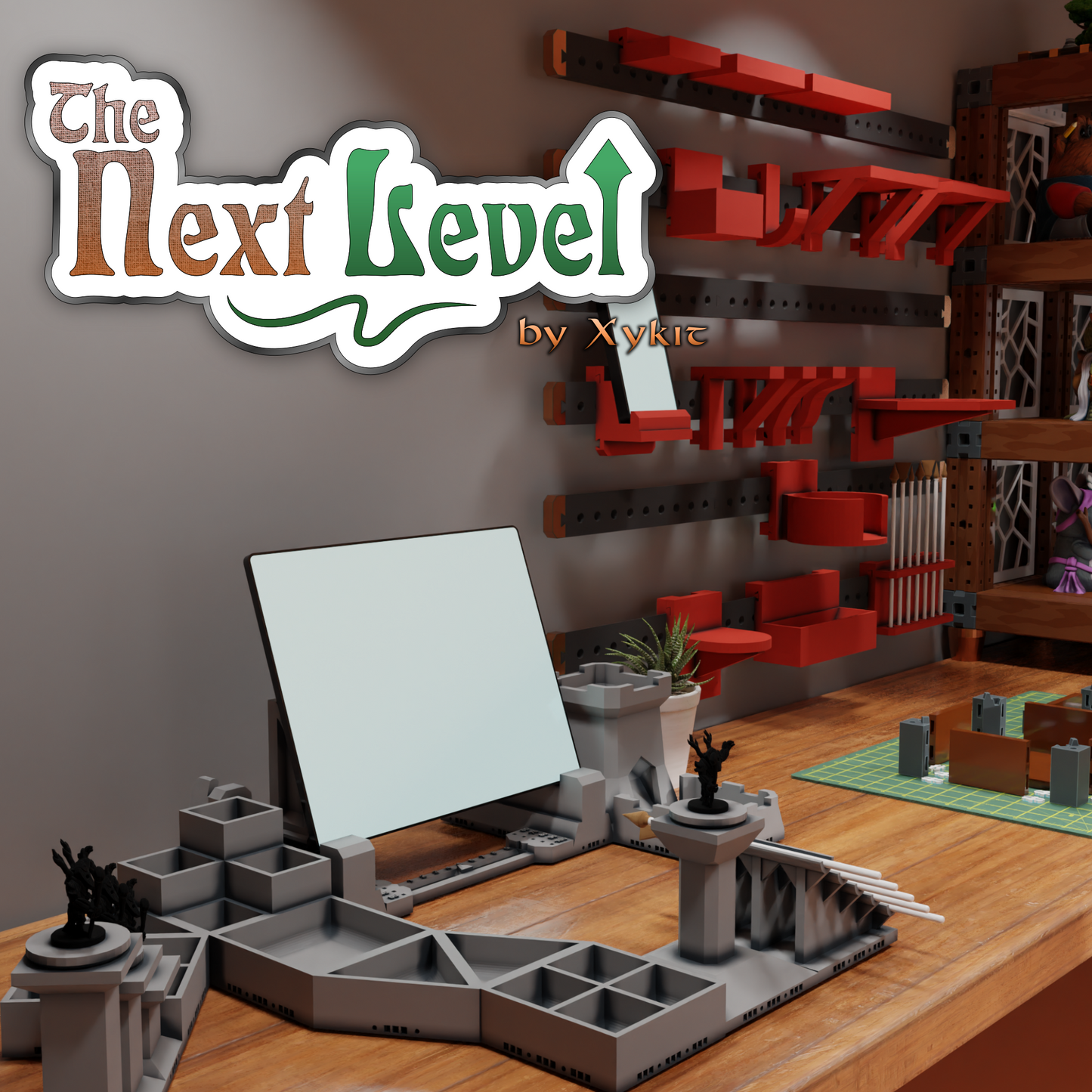 "All - In" The Next Level - 3D printable décor - 3D print files