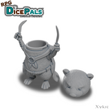 Otto the Otter Rogue RPG Dice Pal - 3D Print File