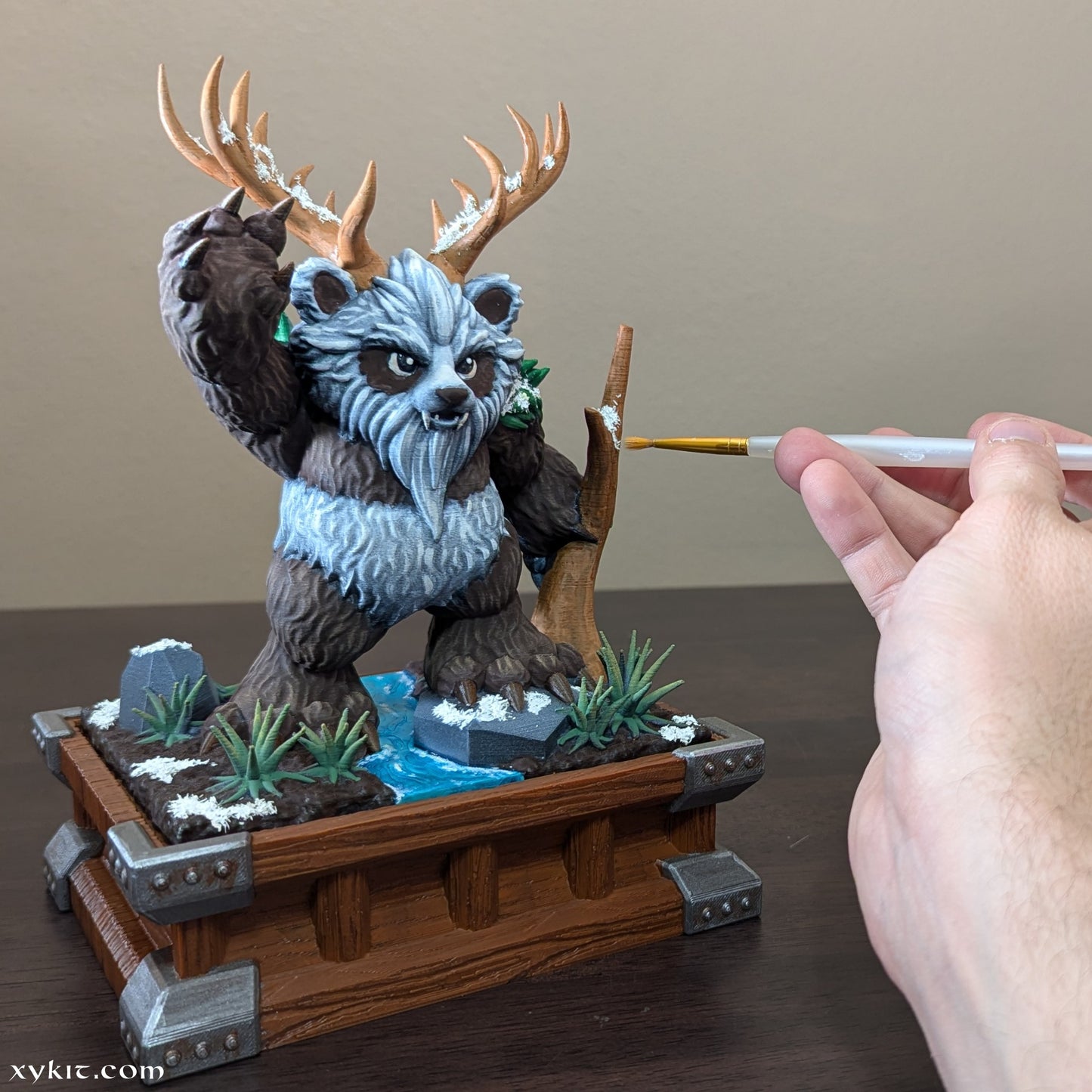 Panda Deer with Base