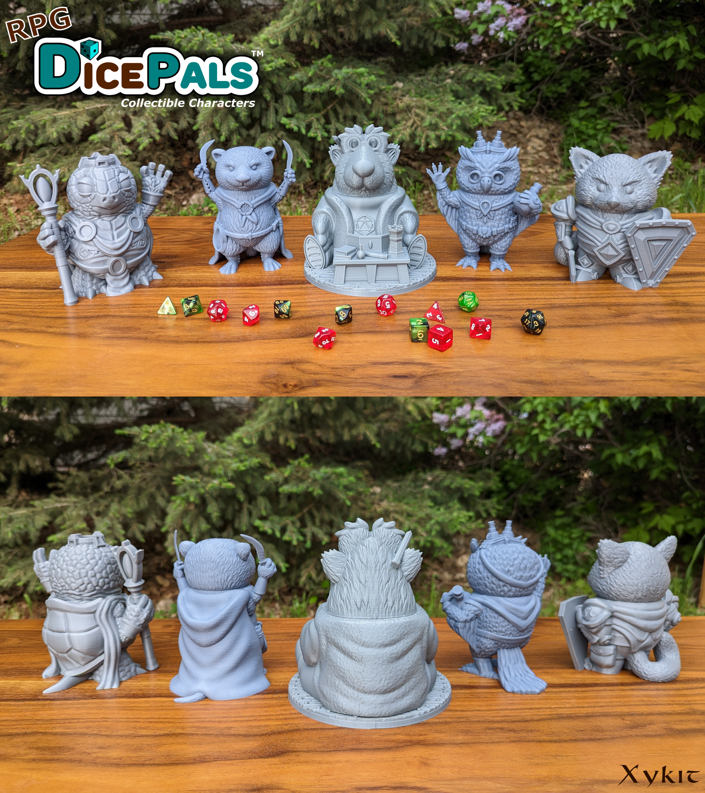 RPG Dice Pal "Bundle" - 3D Print File