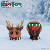 Reindeer Dice Pal - 3D Print File