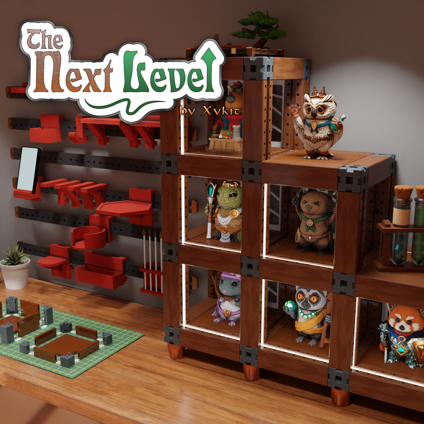 "All - In" The Next Level - 3D printable décor - 3D print files