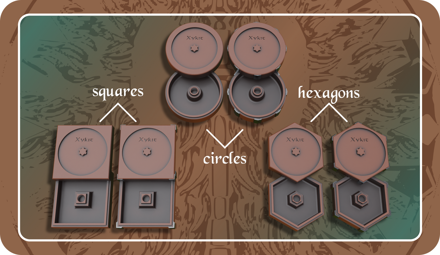 Twist Vaults - 3D printing files