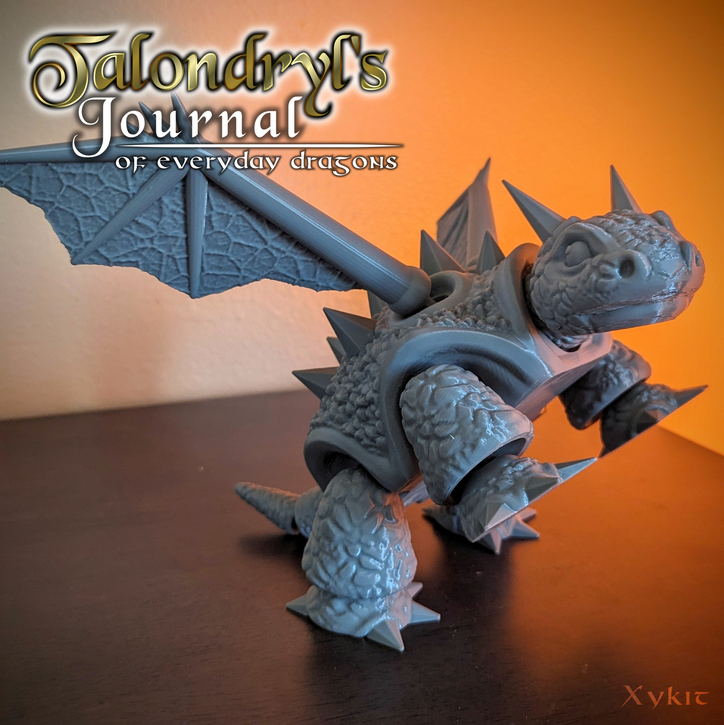 Rock Shell Dragon - 3D printable files