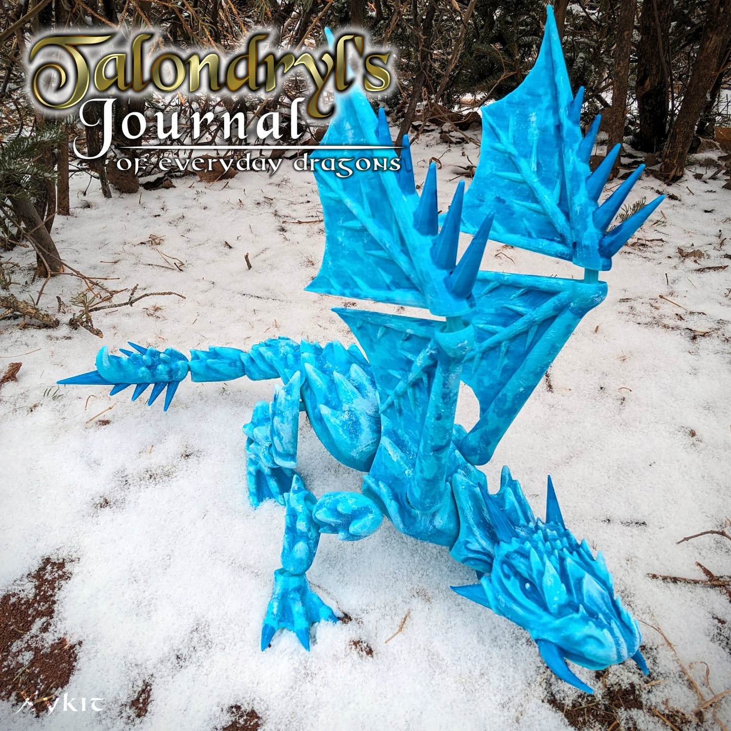 Ground Frost Dragon - 3D printable files