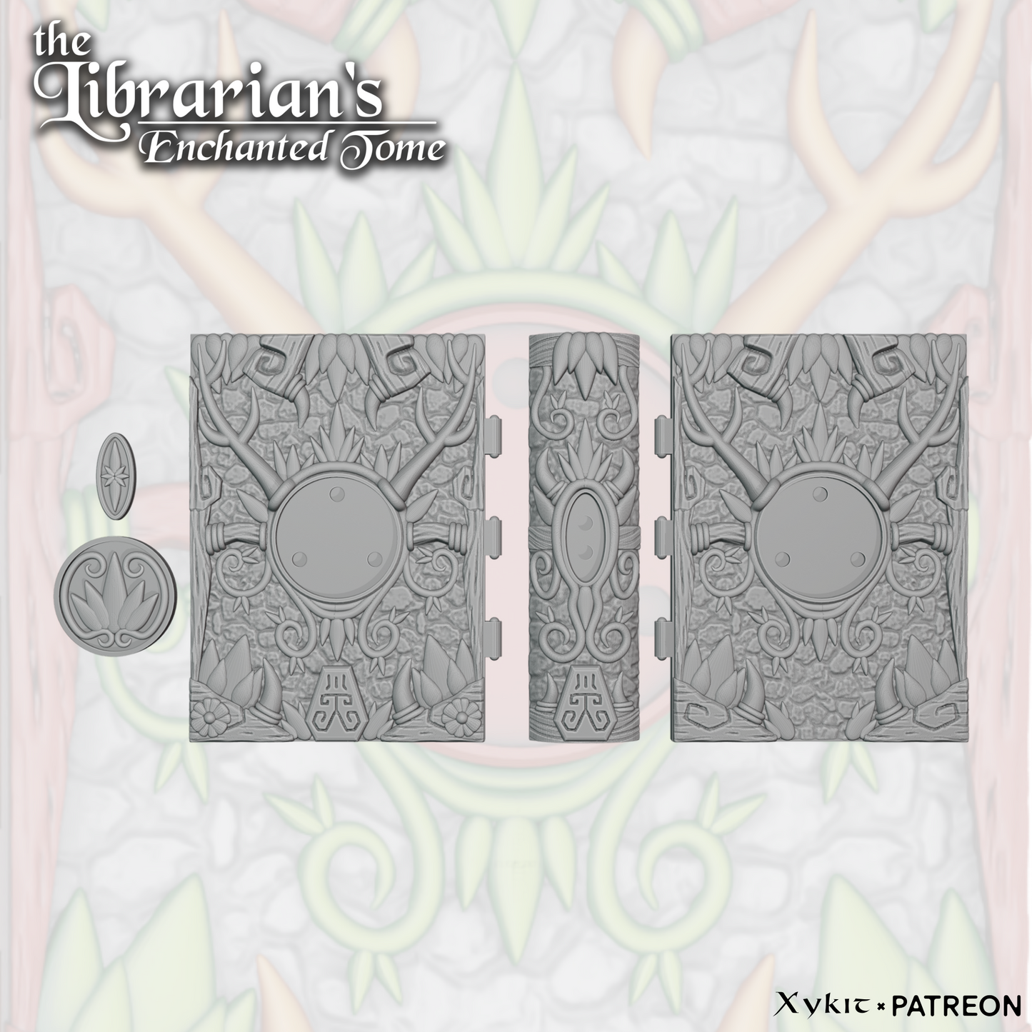 Standard Druid Tome - 3D Printing Files