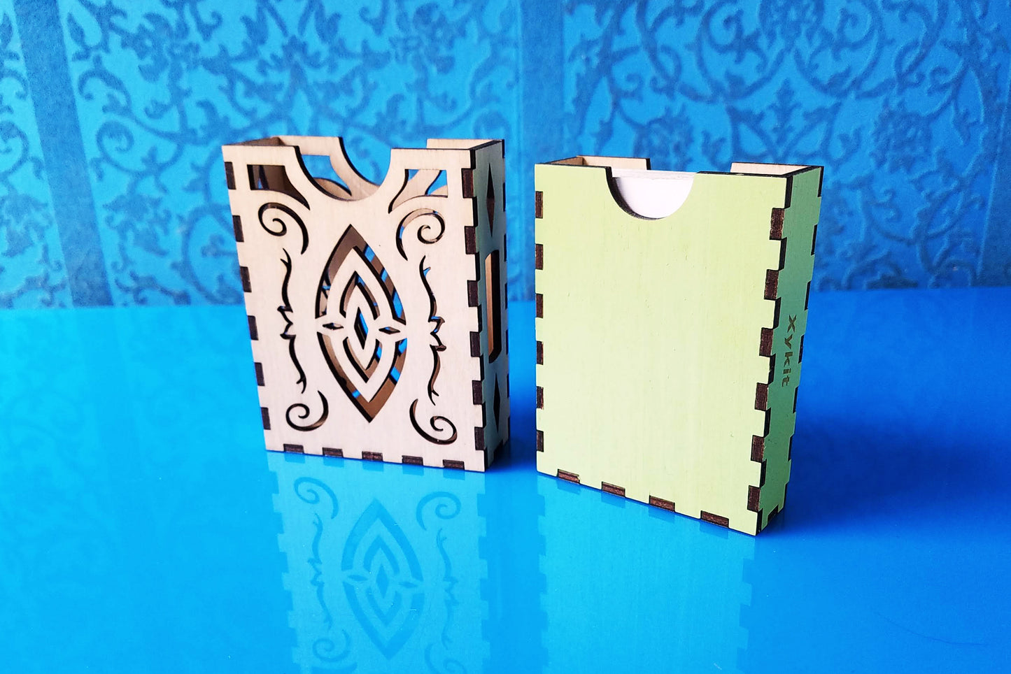 Elvish Deck Box - Sleeved and Un-sleeved - Vector Files (Digital Download)