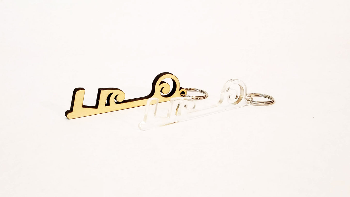 FREE Vintage Key-chain Cell Phone Holder - SVG and STL (Digital Download)