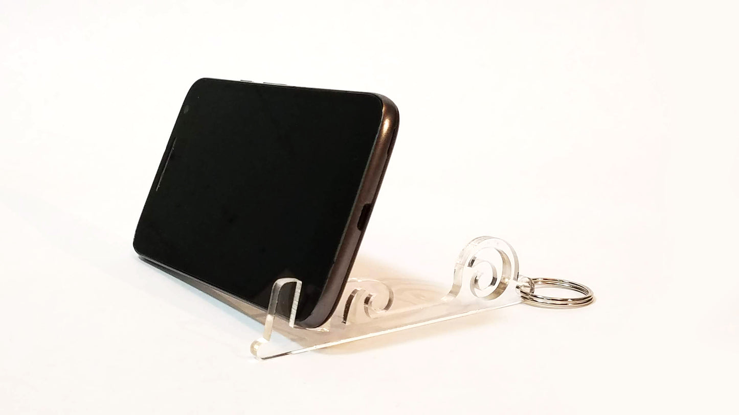 FREE Vintage Key-chain Cell Phone Holder - SVG and STL (Digital Download)