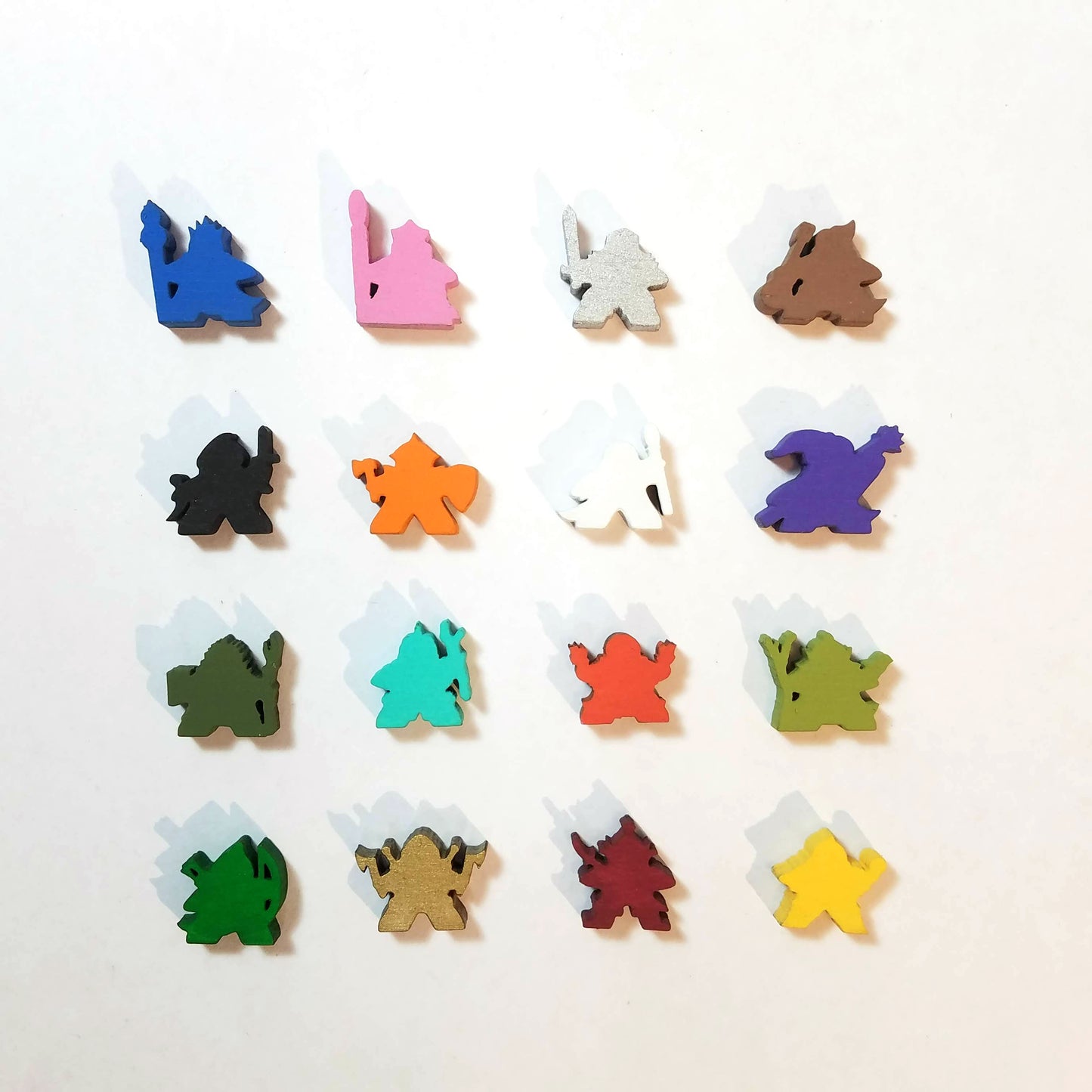 RPG Meeple Classes - SVG and STL files (Digital Download)