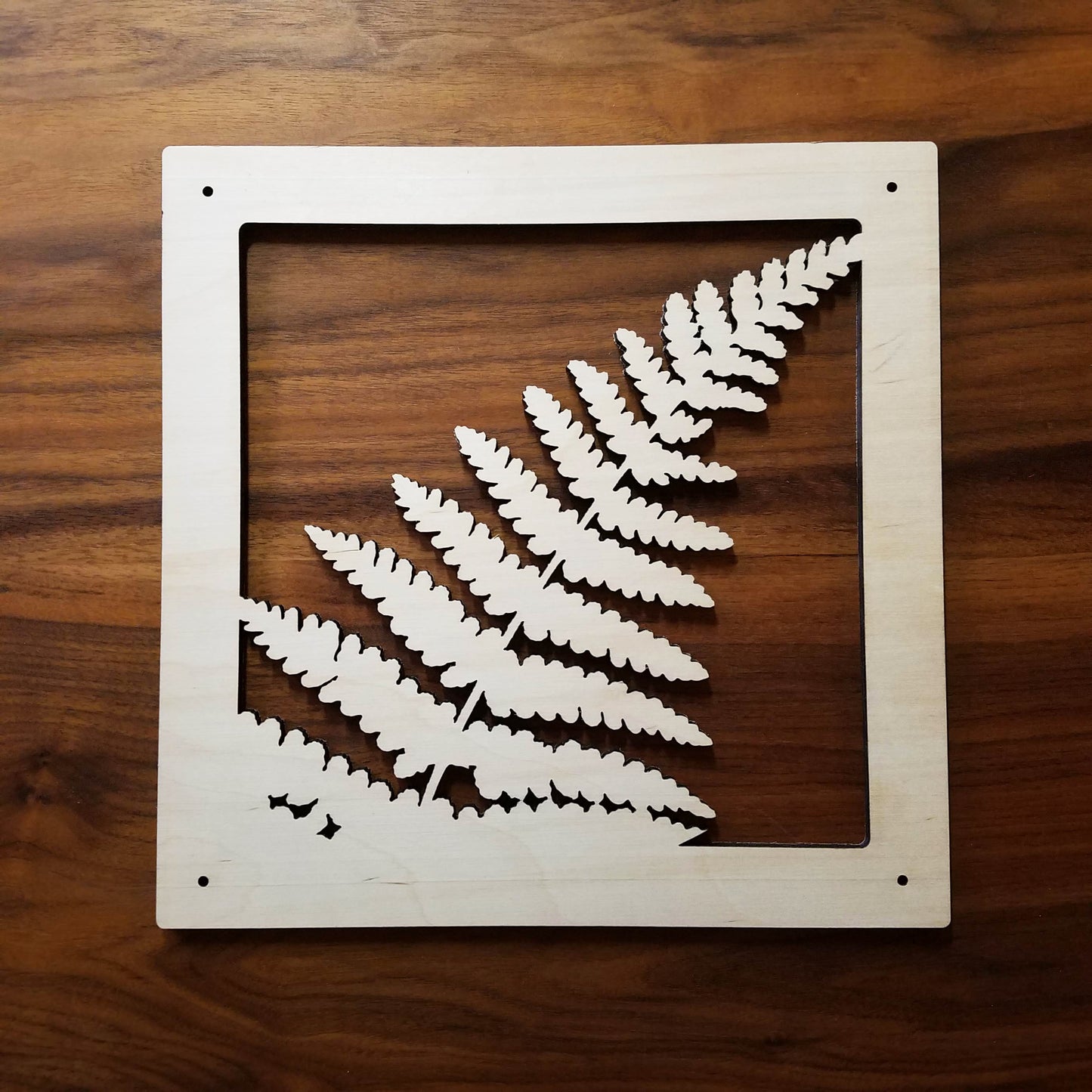 Fern Leaves Wall Art - Laser Files (Digital Download)