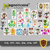 The Whole Pack - Magneticon Character Pack - Digital Download