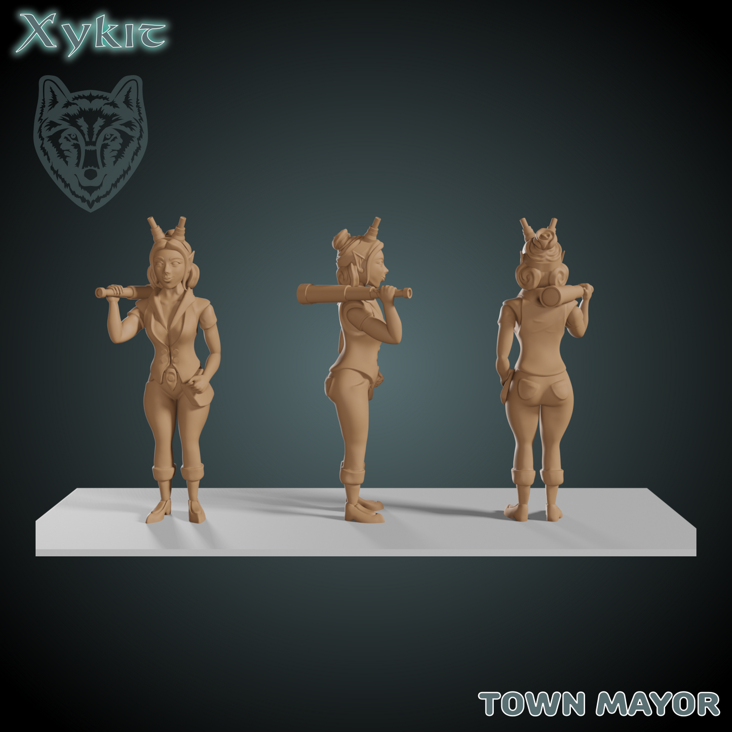 Artificer - miniature Pre-supported - 3D print files
