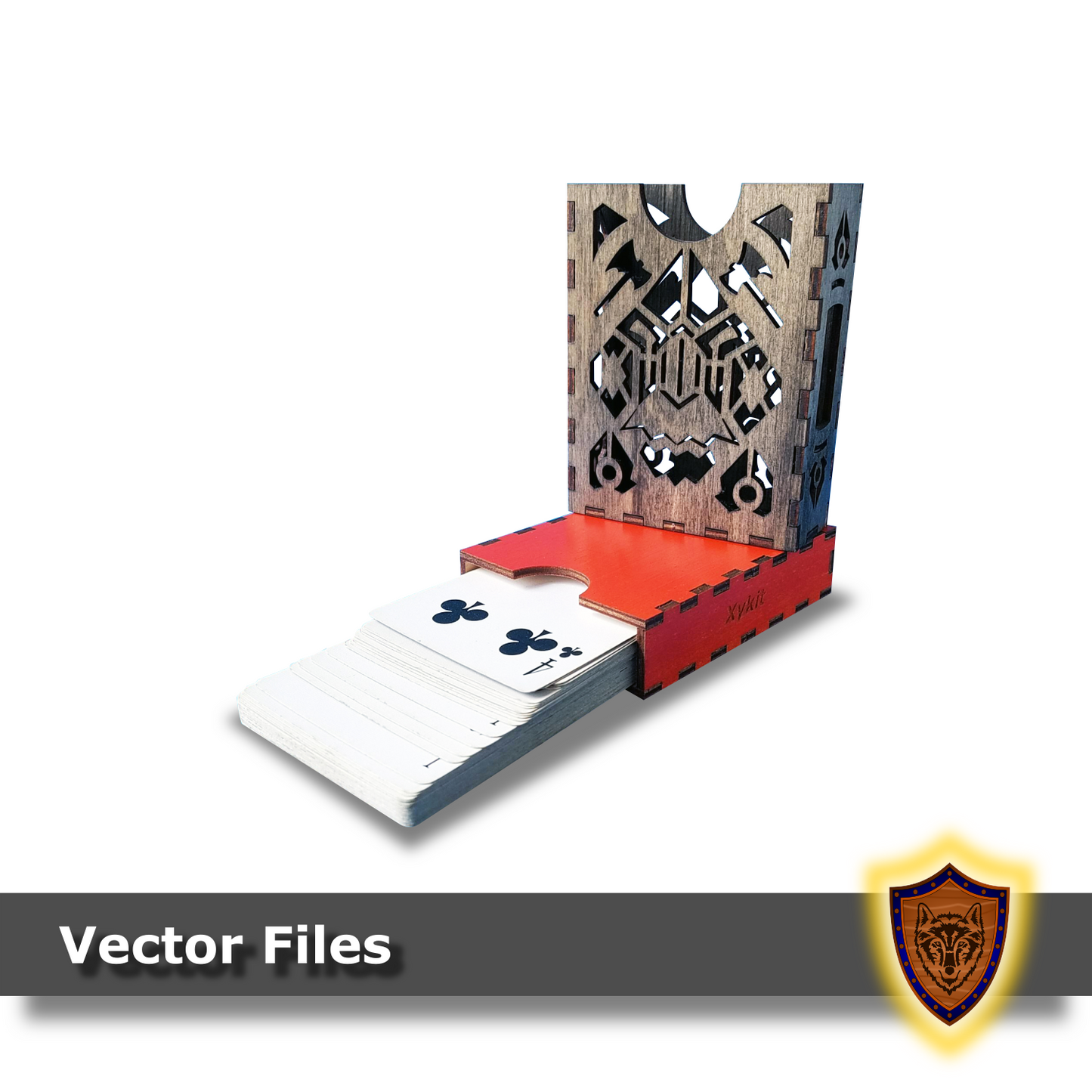 Laser Cut - Dwarf Deck Box - Sleeved and Un-sleeved - Vector Files (Digital Download)
