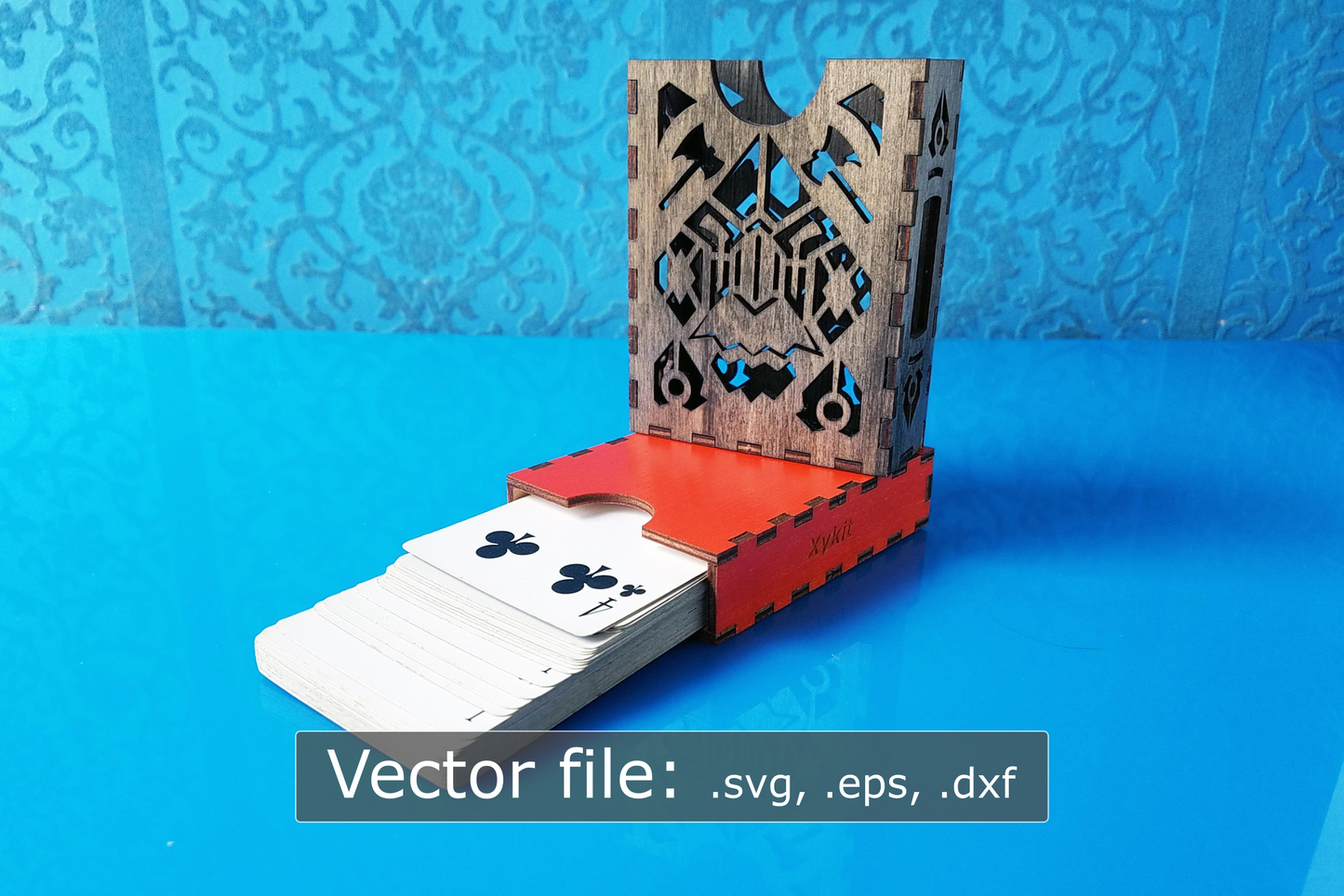 Laser Cut - Dwarf Deck Box - Sleeved and Un-sleeved - Vector Files (Digital Download)
