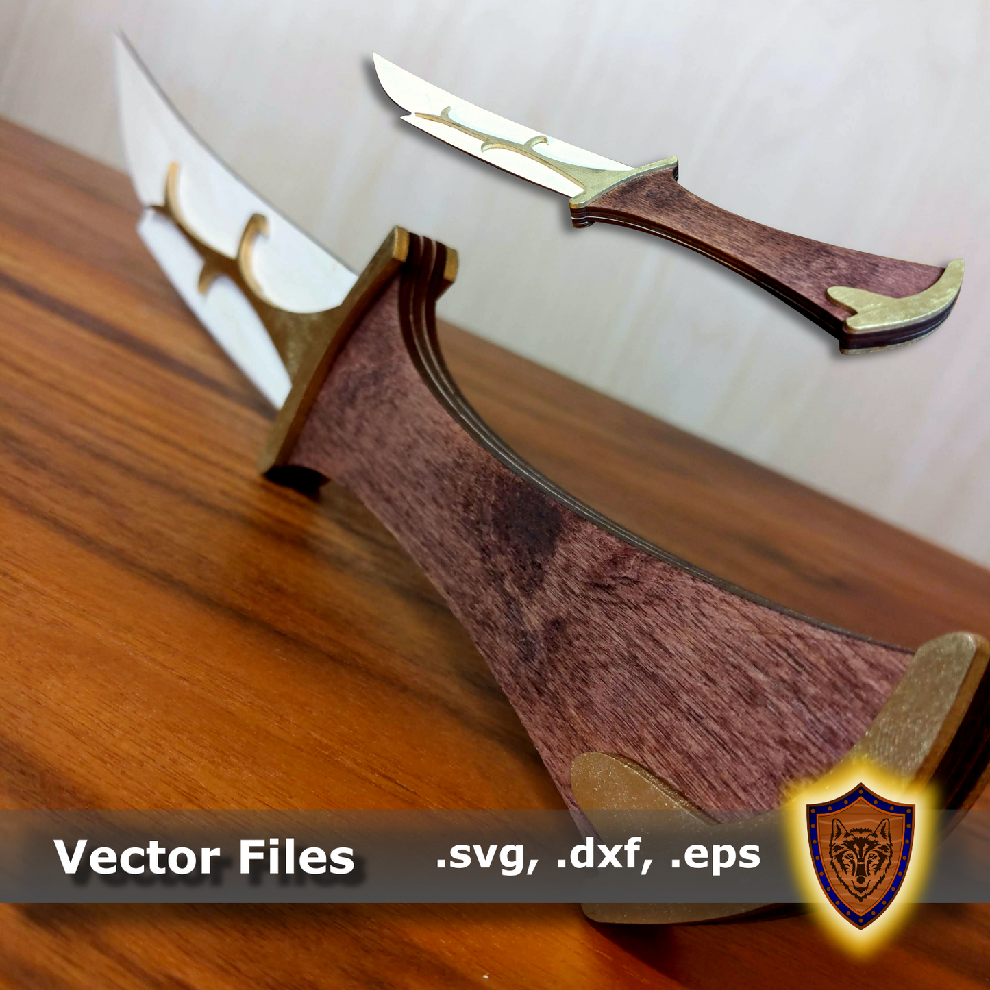 Elvish Dagger - Cosplay - Wooden Sword (digital download)