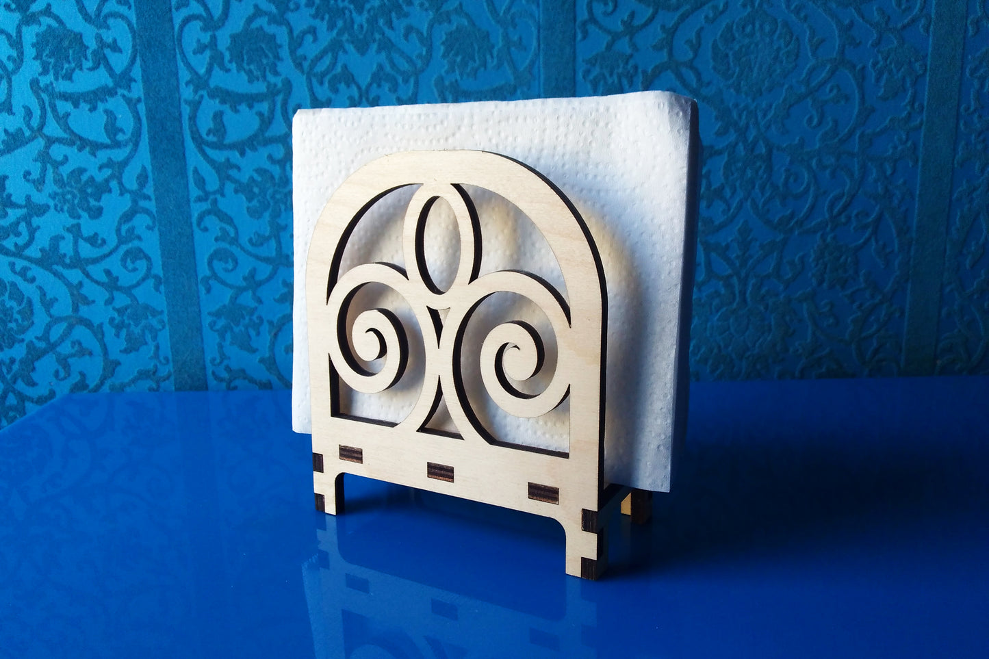 Laser Cut - Napkin Holders - 3 Designs Included (Digital Download)