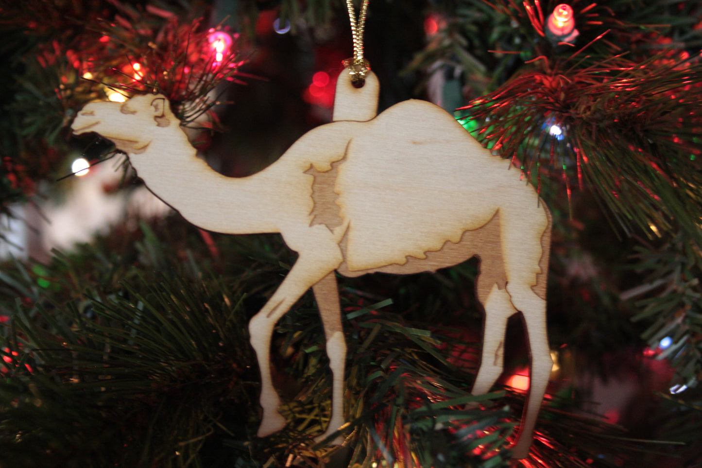 Camel Dromedary - One Hump - Animal Ornament - Magnet - Key Chain - (SVG, DXF, EPS) Digital Download