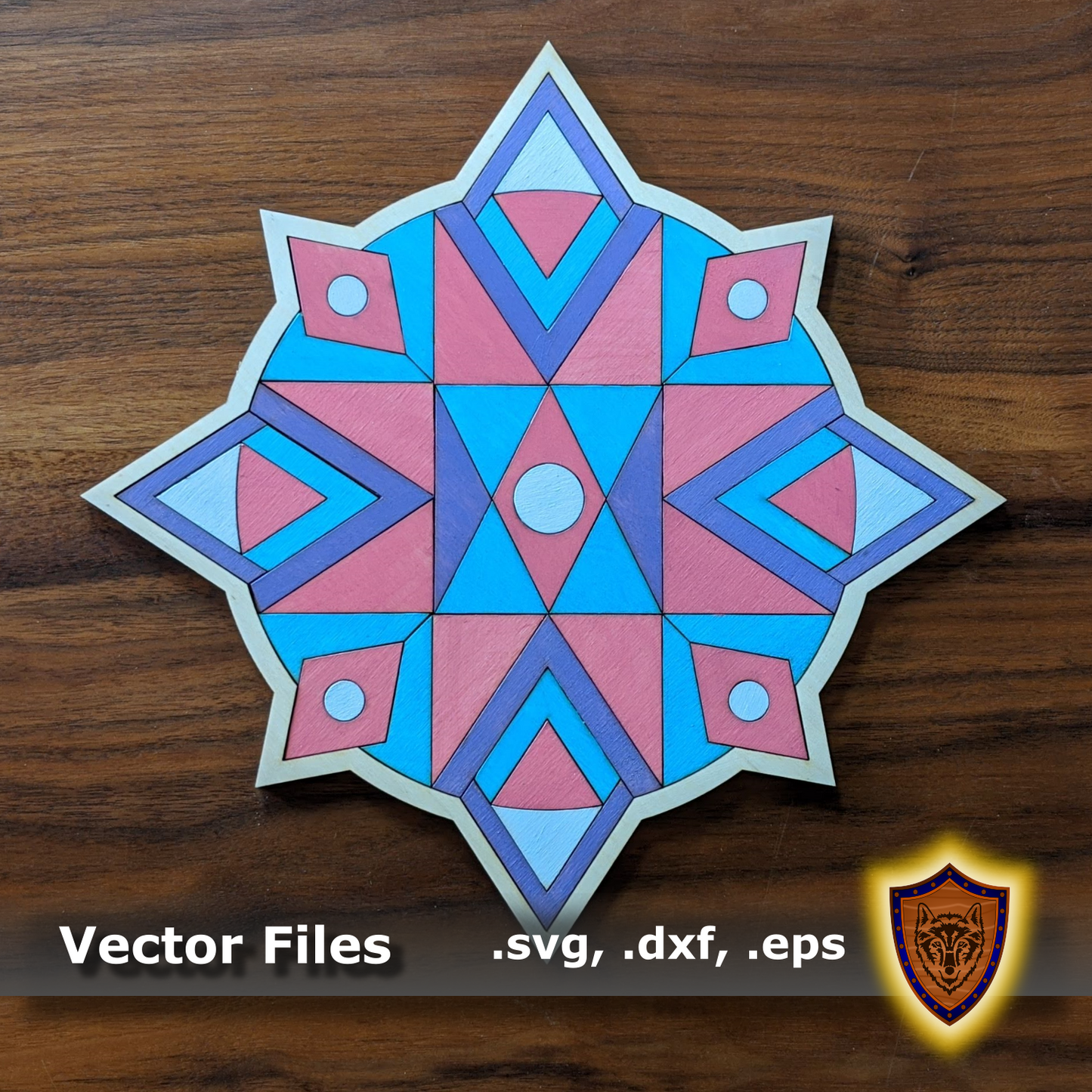 Mosaic Tile Puzzle - Wall Art - (Digital Download)