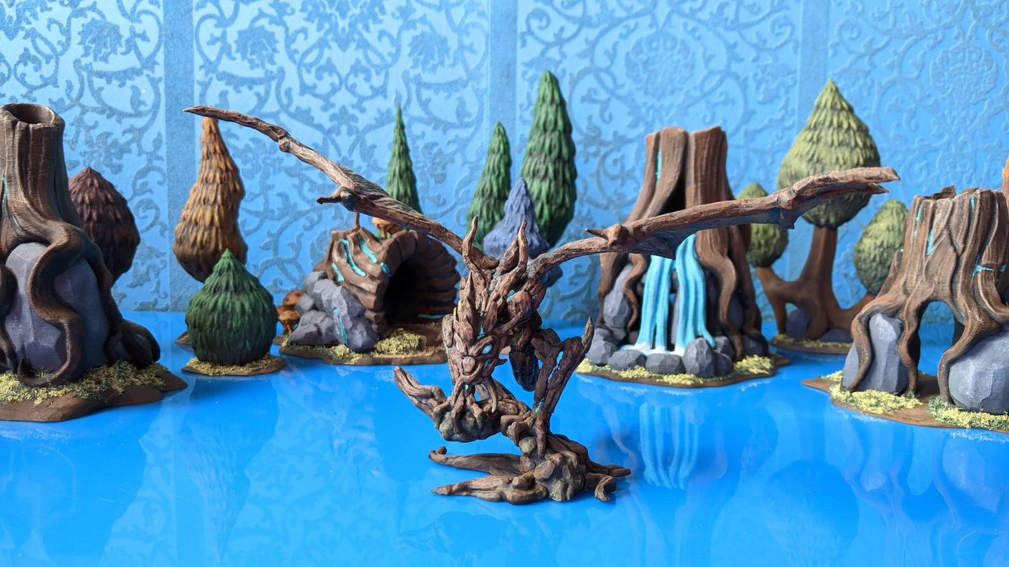 3d printable wyvern, rpg, tabletop, dragon, miniature, beast, fizban, dnd, pre-supported