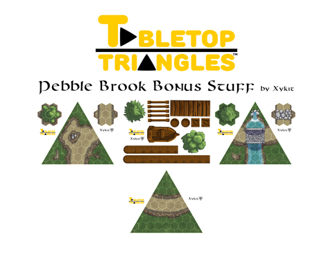 Pebble Brook, BIG 21 Triangles (Starter) Pack - Digital Download