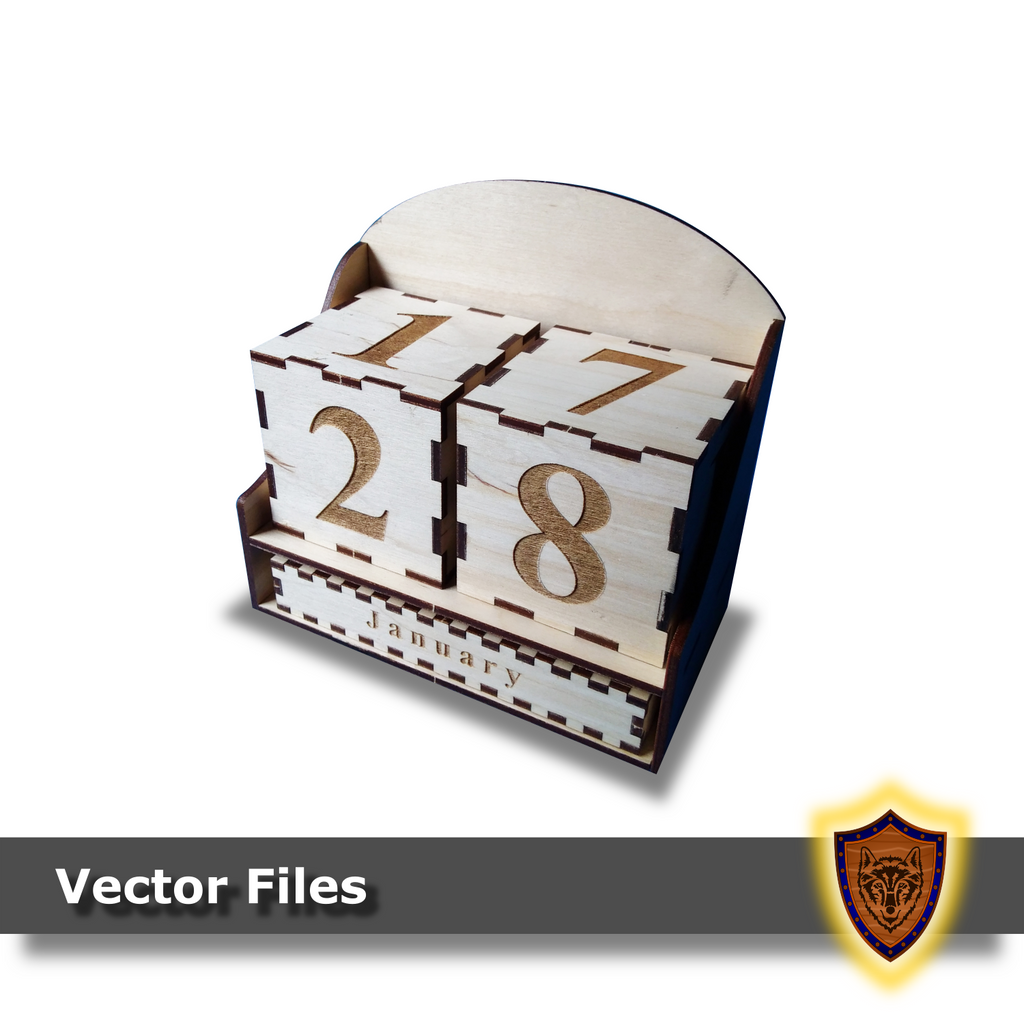 Laser cut Perpetual Calendar (vector file) digital download – Xykit Laser cut Perpetual Calendar (vector file) digital download – Xykit