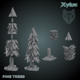Pine Trees Scatter Terrain - 3D print files