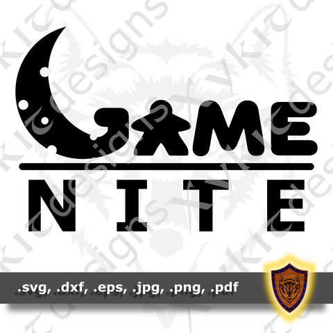 Game Nite - Board Game - T-shirt SVG design (Digital Download)