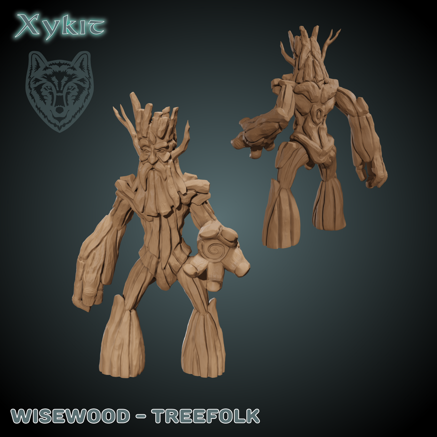 Wisewood Treefolk - Pre Supported - 3D print files