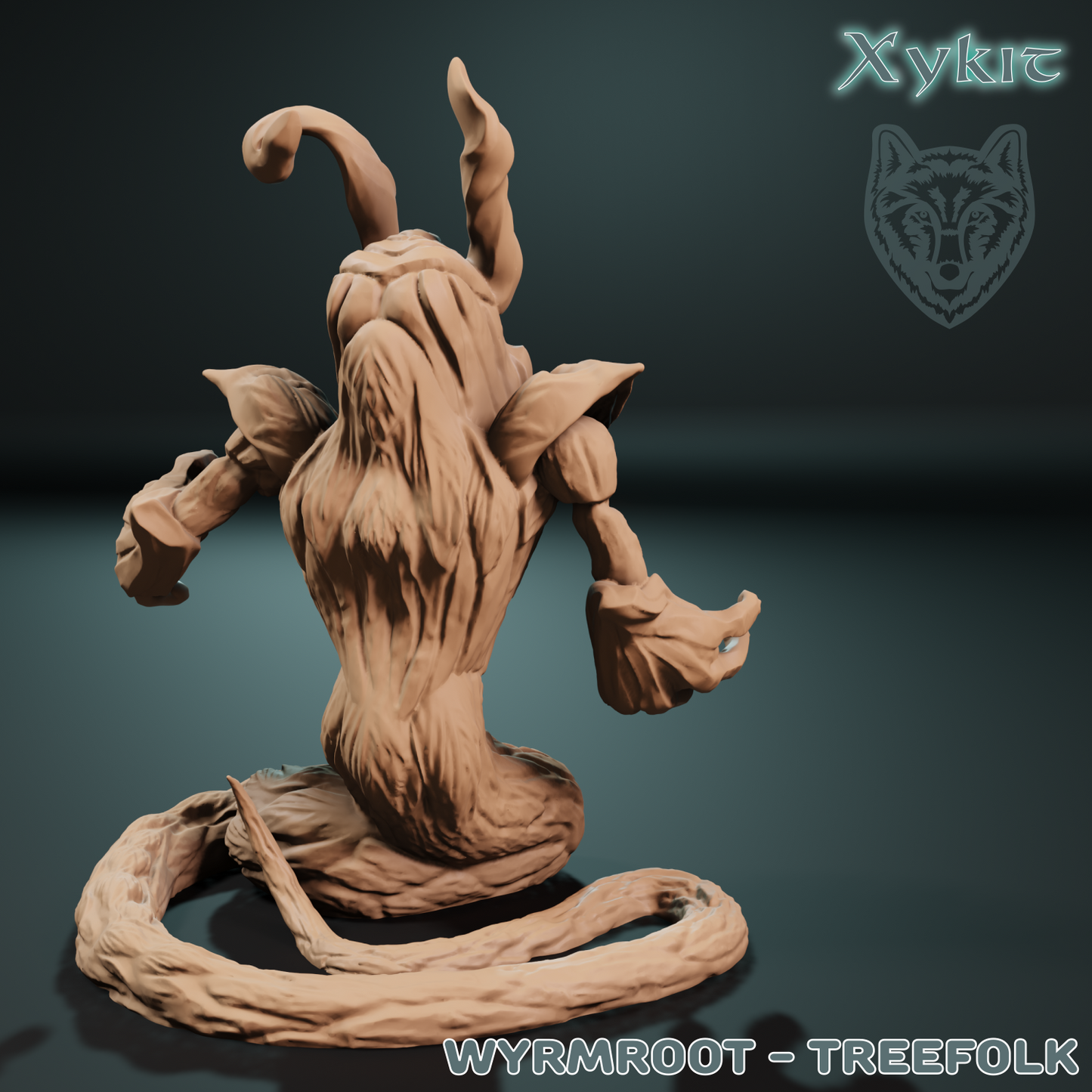 Wyrmroot Treefolk - Pre supported - 3D print files