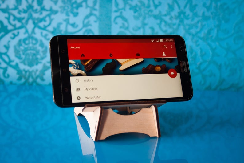 Laser Cut - Cell Phone Stand (Digital Download)