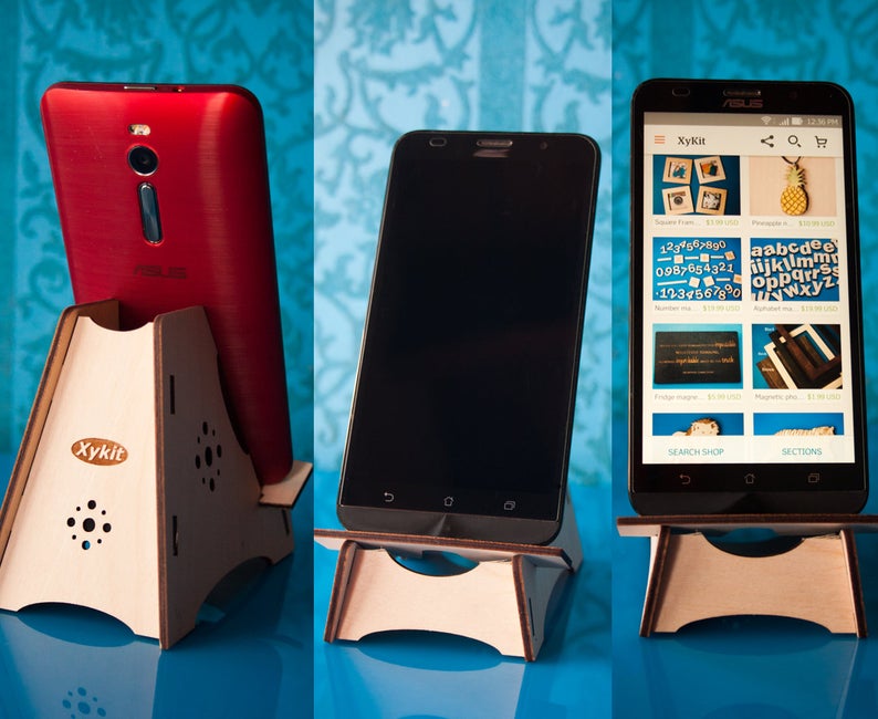 Laser Cut - Cell Phone Stand (Digital Download)