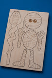 Mummy Craft - Halloween - Digital Download
