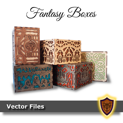 Fantasy Boxes - Laser Files