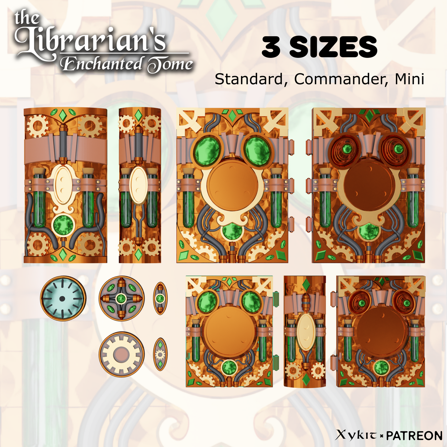 Artificer Tome set of 3 - 3D Printing Files