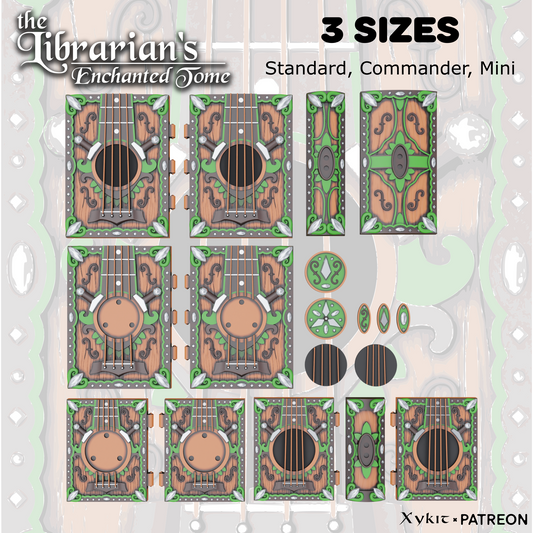 Bard Tome set of 3 - 3D Printing Files