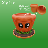3 Pack Carrot Face Planters - 3D printing files