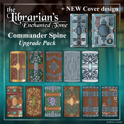 The Librarians Commander Spines Upgrade Pack - 3D print files