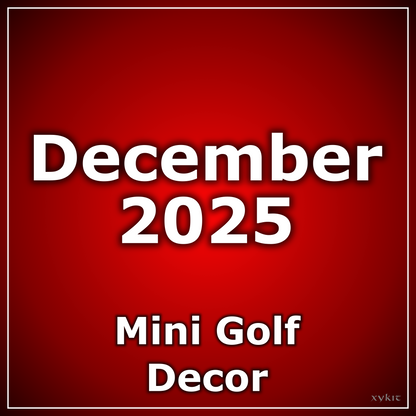 December 2025 - Monthly Drop - 3D Printing Files