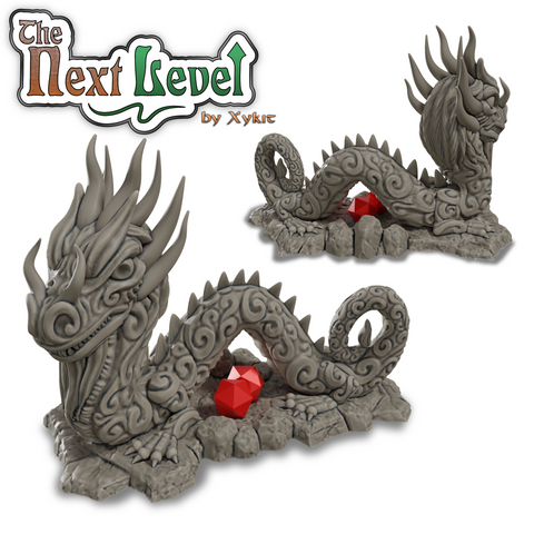 Chinese Dragon - Dice Watcher - 3D print files