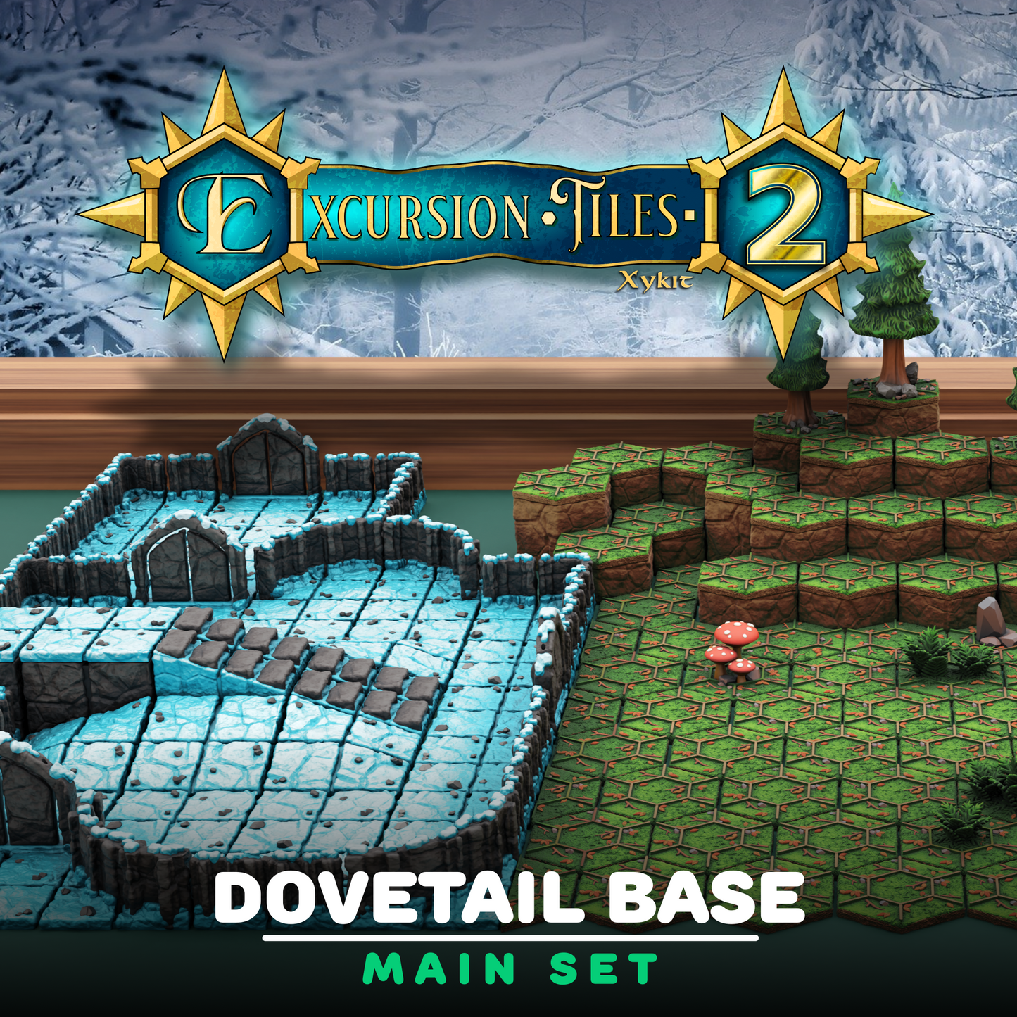 Excursion Tiles 2 - Dovetail Base