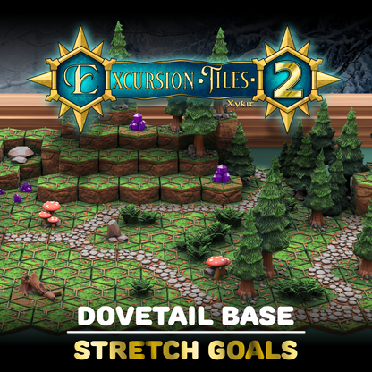 Excursion Tiles 2 -Stretch Goals - Dovetail Base