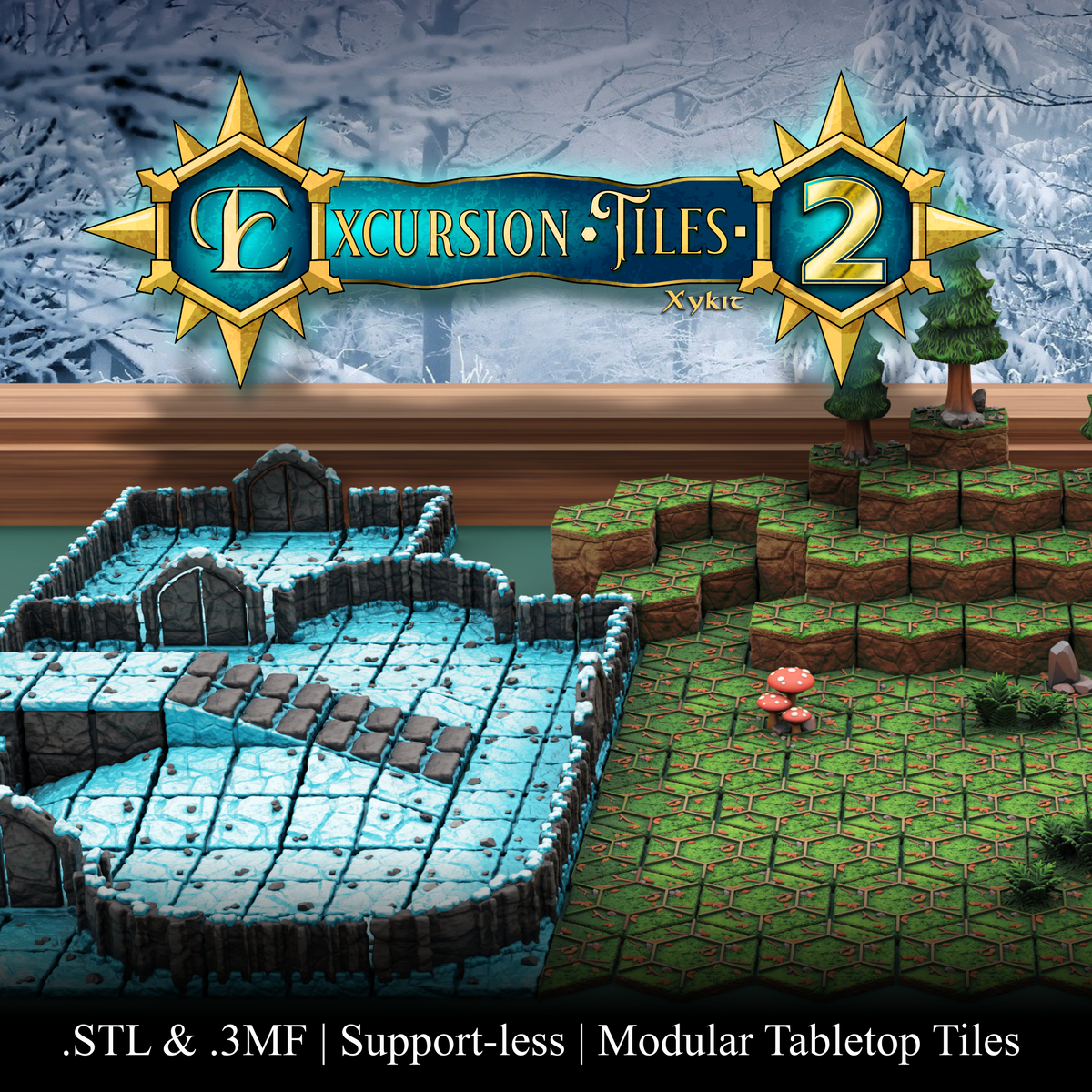 Excursion Tiles 2 - Kickstarter Bundle