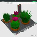 5 Pack Fake Plants - 3D printing files