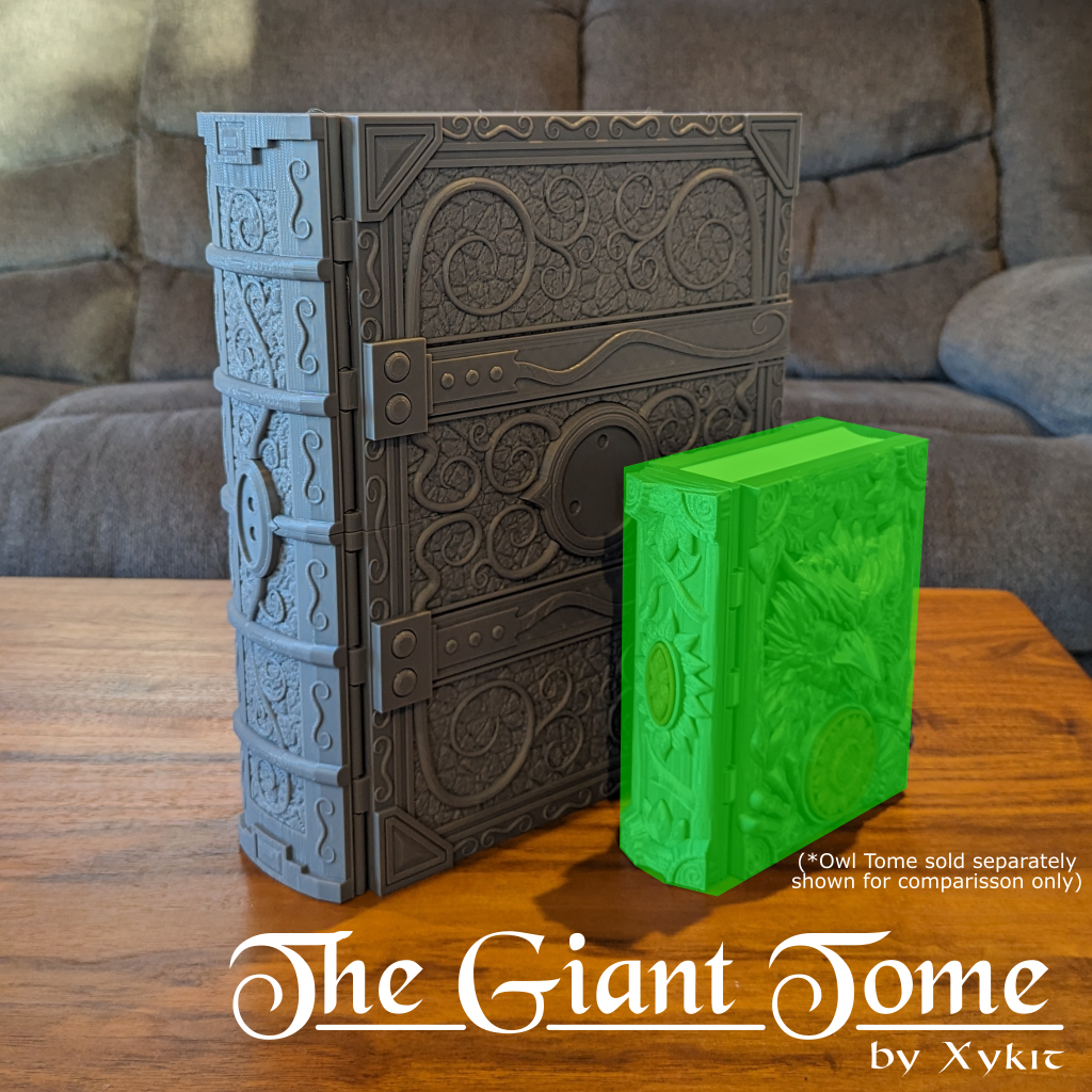 The Giant Tome - 3D print files